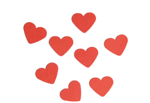 Image montrant la phrase 'I YOU' avec des cœurs rouges autour, symbolisant l'amour.