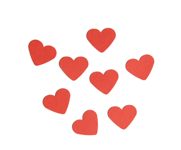 Image montrant la phrase 'I YOU' avec des cœurs rouges autour, symbolisant l'amour.